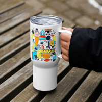 KW Gallery Brushstroke Travel Mug 37 - Winter Sunshine Marketplace