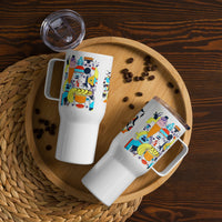 KW Gallery Brushstroke Travel Mug 37 - Winter Sunshine Marketplace