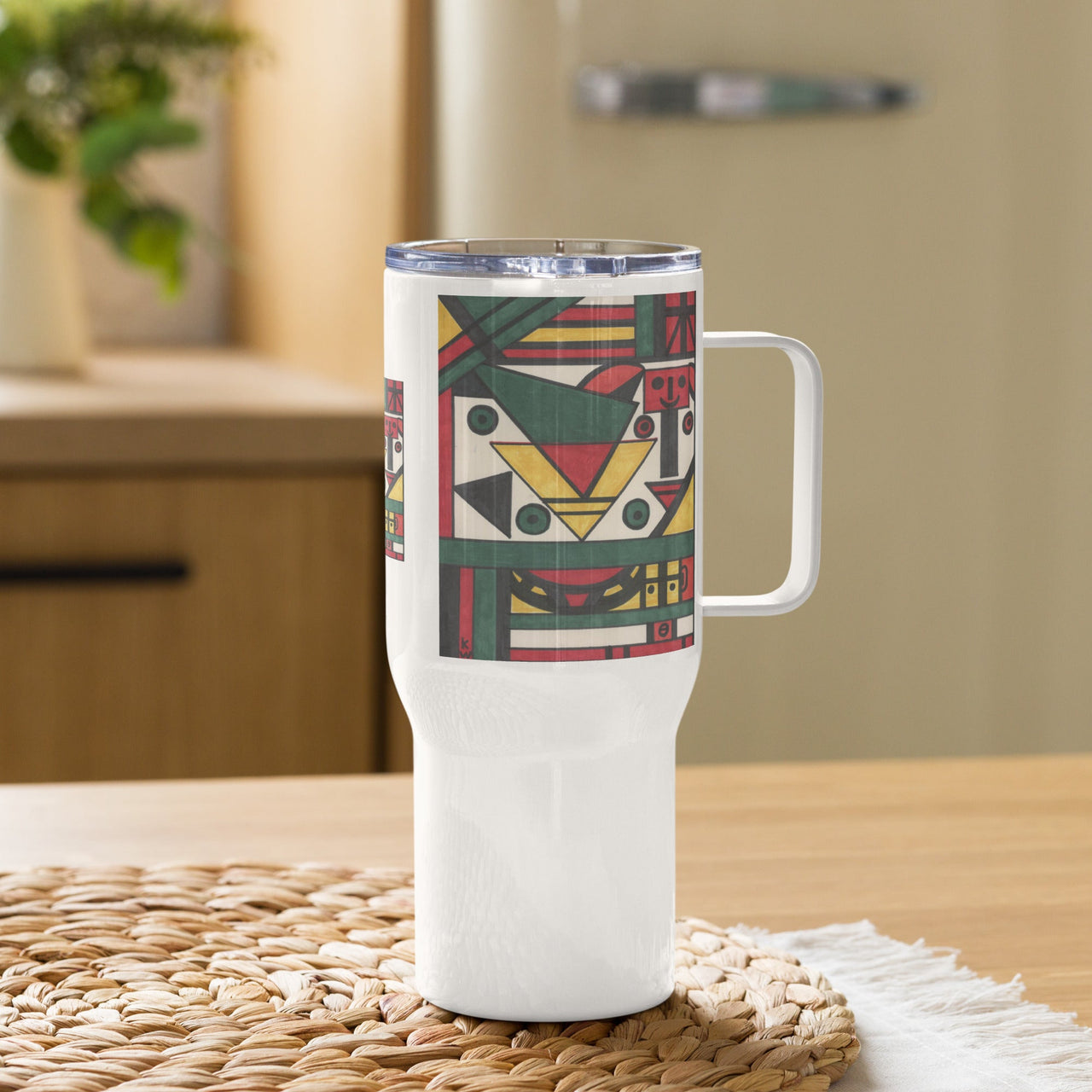 KW Gallery Brushstroke Travel Mug 39 - Winter Sunshine Marketplace