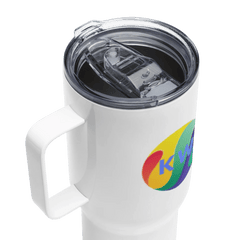 KW Gallery Brushstroke Travel Mug KW Exclusive - Winter Sunshine Marketplace