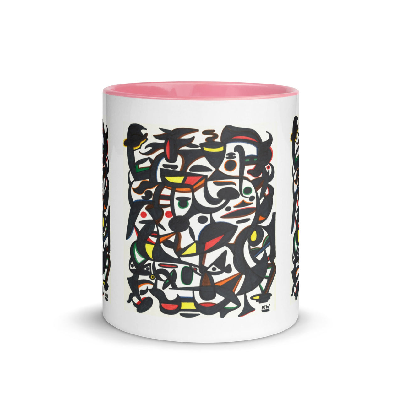 KW Gallery: Color Burst Mug 10 ☕🌈 - Winter Sunshine Marketplace