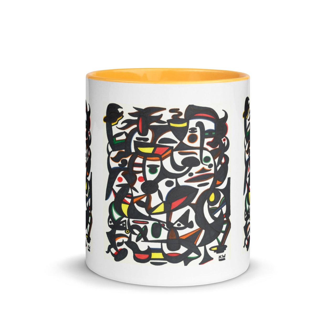 KW Gallery: Color Burst Mug 10 ☕🌈 - Winter Sunshine Marketplace