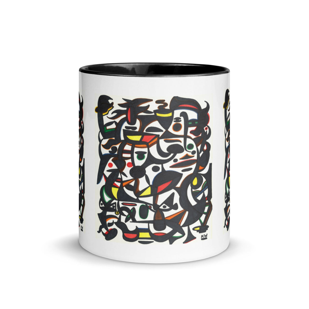 KW Gallery: Color Burst Mug 10 ☕🌈 - Winter Sunshine Marketplace