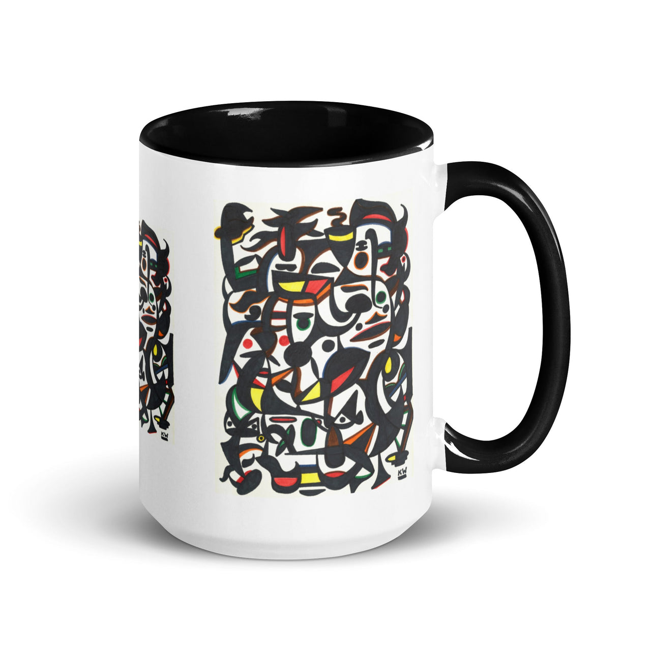 KW Gallery: Color Burst Mug 10 ☕🌈 - Winter Sunshine Marketplace