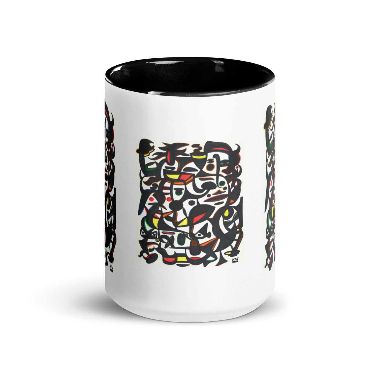 KW Gallery: Color Burst Mug 10 ☕🌈 - Winter Sunshine Marketplace