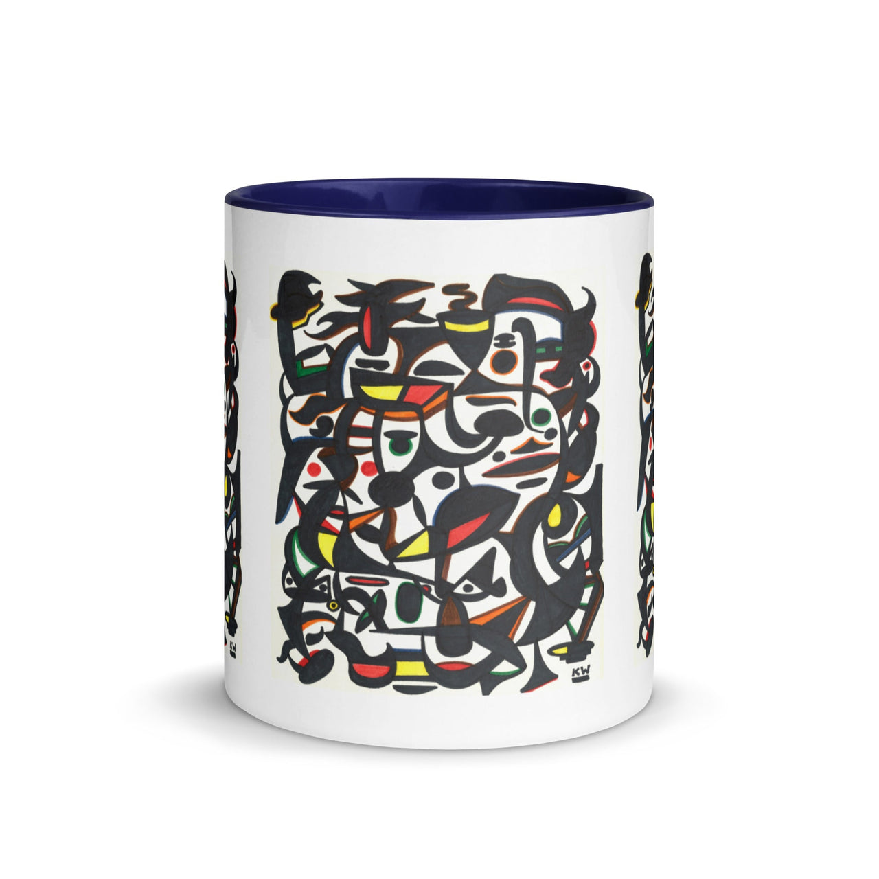 KW Gallery: Color Burst Mug 10 ☕🌈 - Winter Sunshine Marketplace