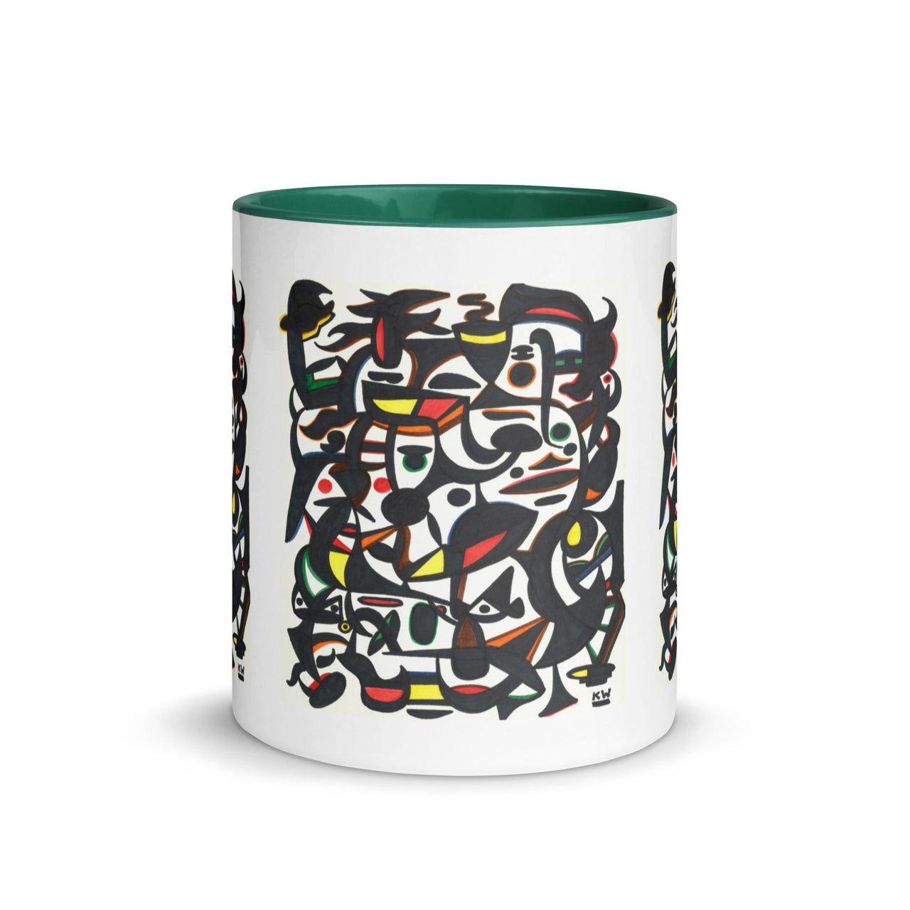 KW Gallery: Color Burst Mug 10 ☕🌈 - Winter Sunshine Marketplace