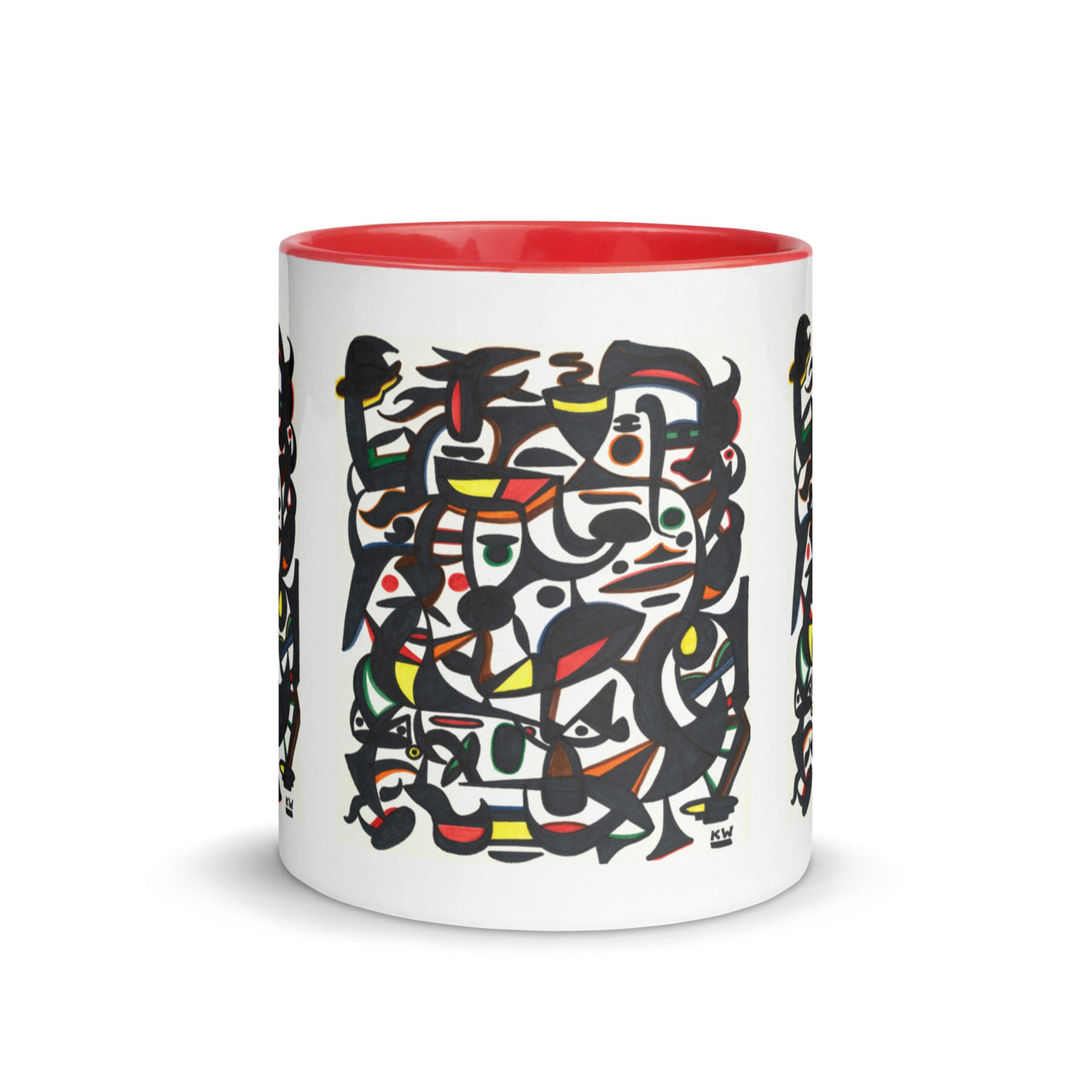 KW Gallery: Color Burst Mug 10 ☕🌈 - Winter Sunshine Marketplace