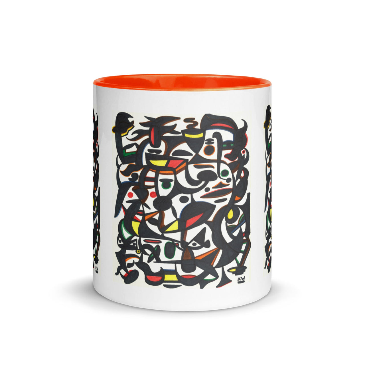 KW Gallery: Color Burst Mug 10 ☕🌈 - Winter Sunshine Marketplace