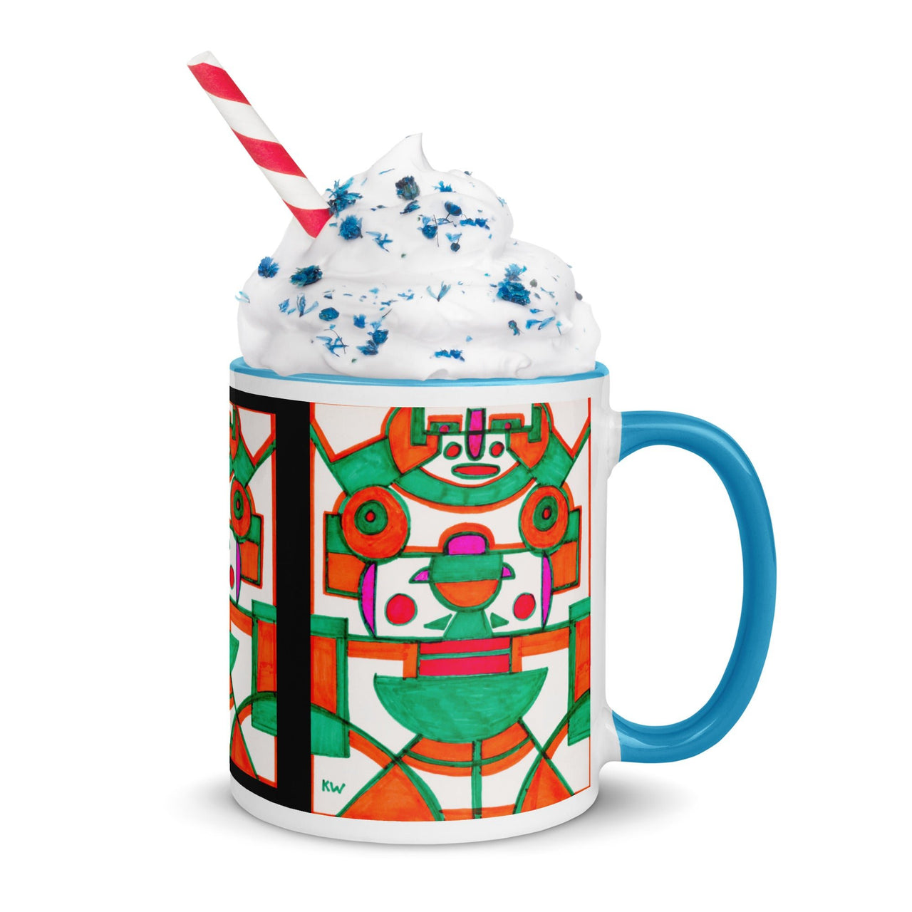 KW Gallery: Color Burst Mug 15 ☕🌈 - Winter Sunshine Marketplace