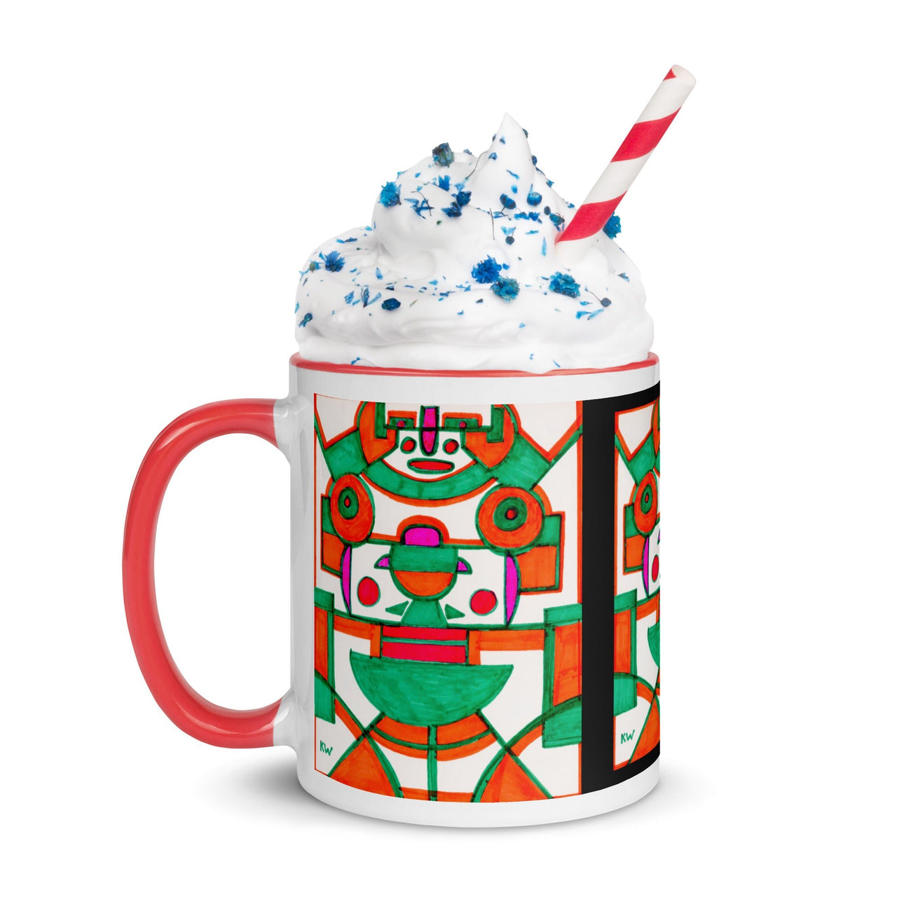 KW Gallery: Color Burst Mug 15 ☕🌈 - Winter Sunshine Marketplace