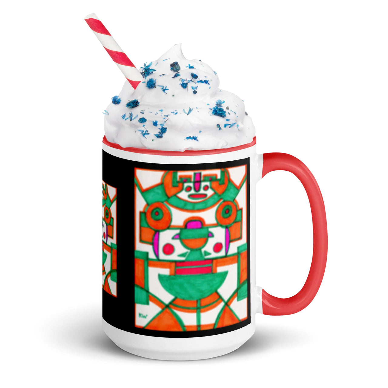 KW Gallery: Color Burst Mug 15 ☕🌈 - Winter Sunshine Marketplace