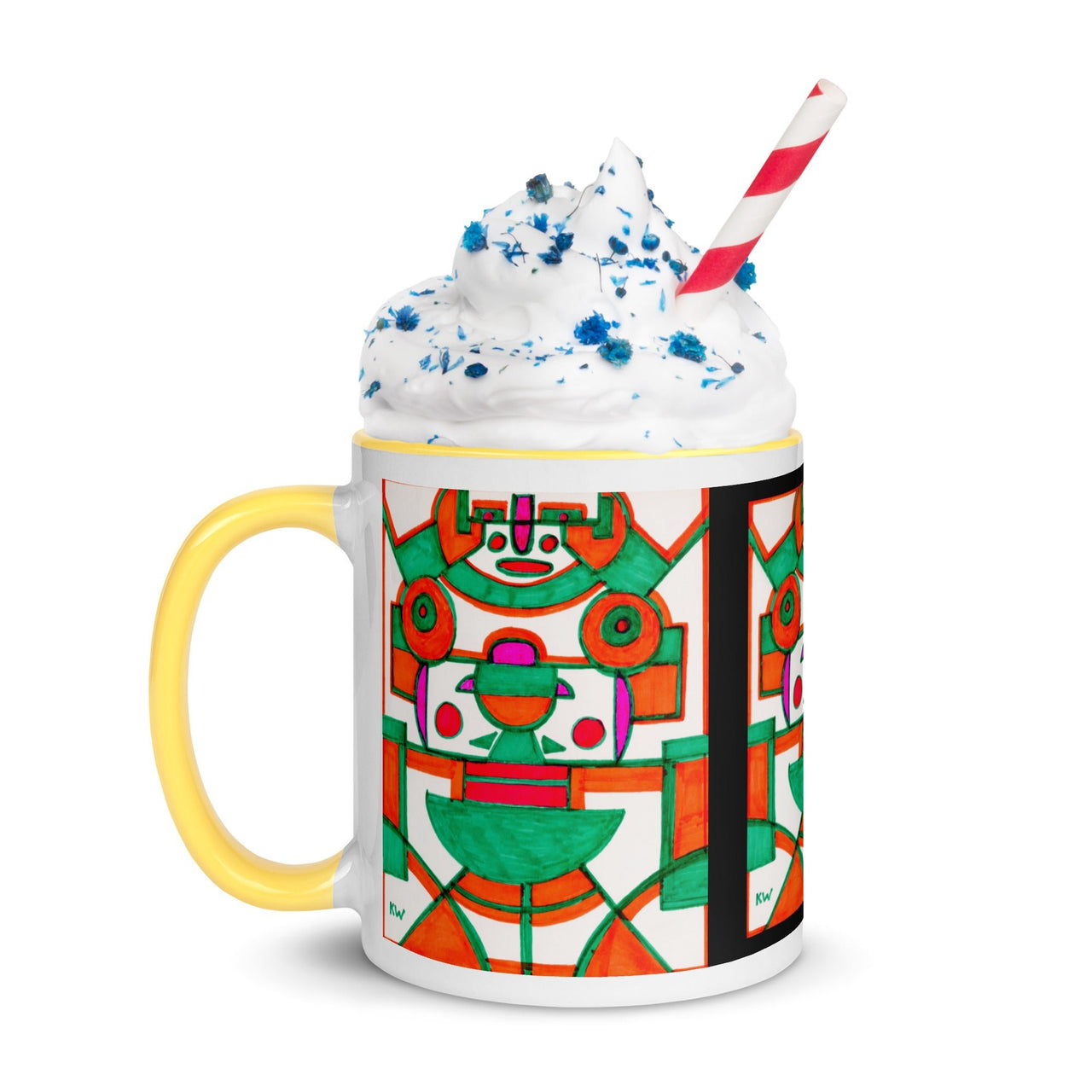 KW Gallery: Color Burst Mug 15 ☕🌈 - Winter Sunshine Marketplace