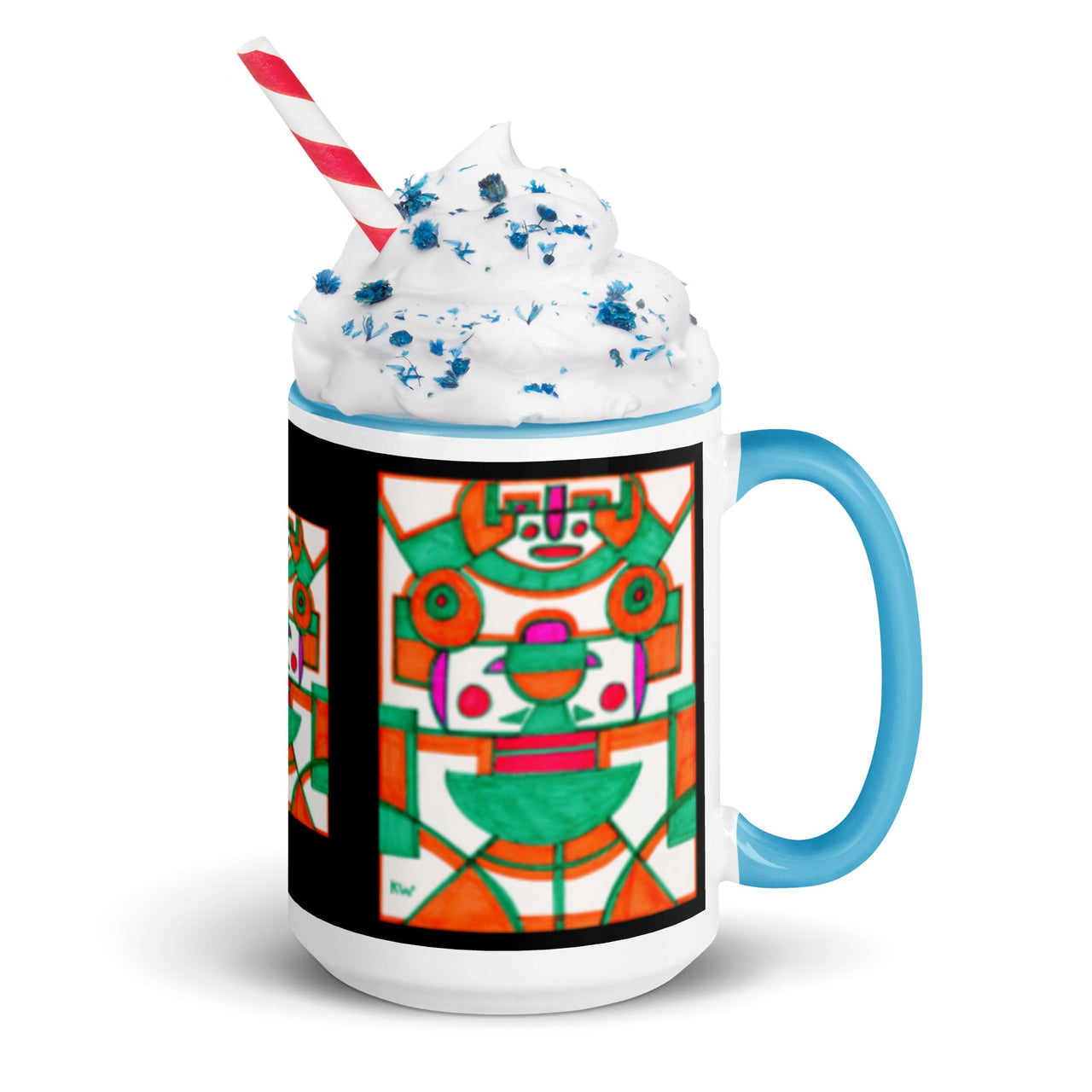 KW Gallery: Color Burst Mug 15 ☕🌈 - Winter Sunshine Marketplace