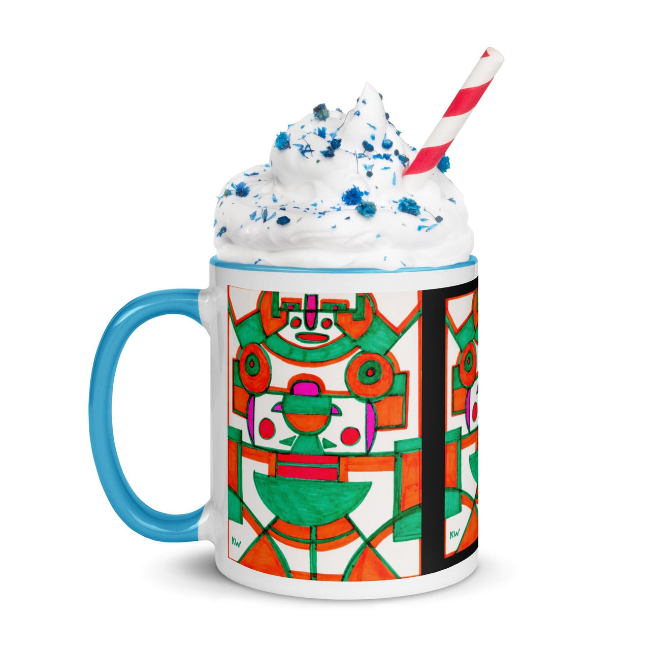 KW Gallery: Color Burst Mug 15 ☕🌈 - Winter Sunshine Marketplace