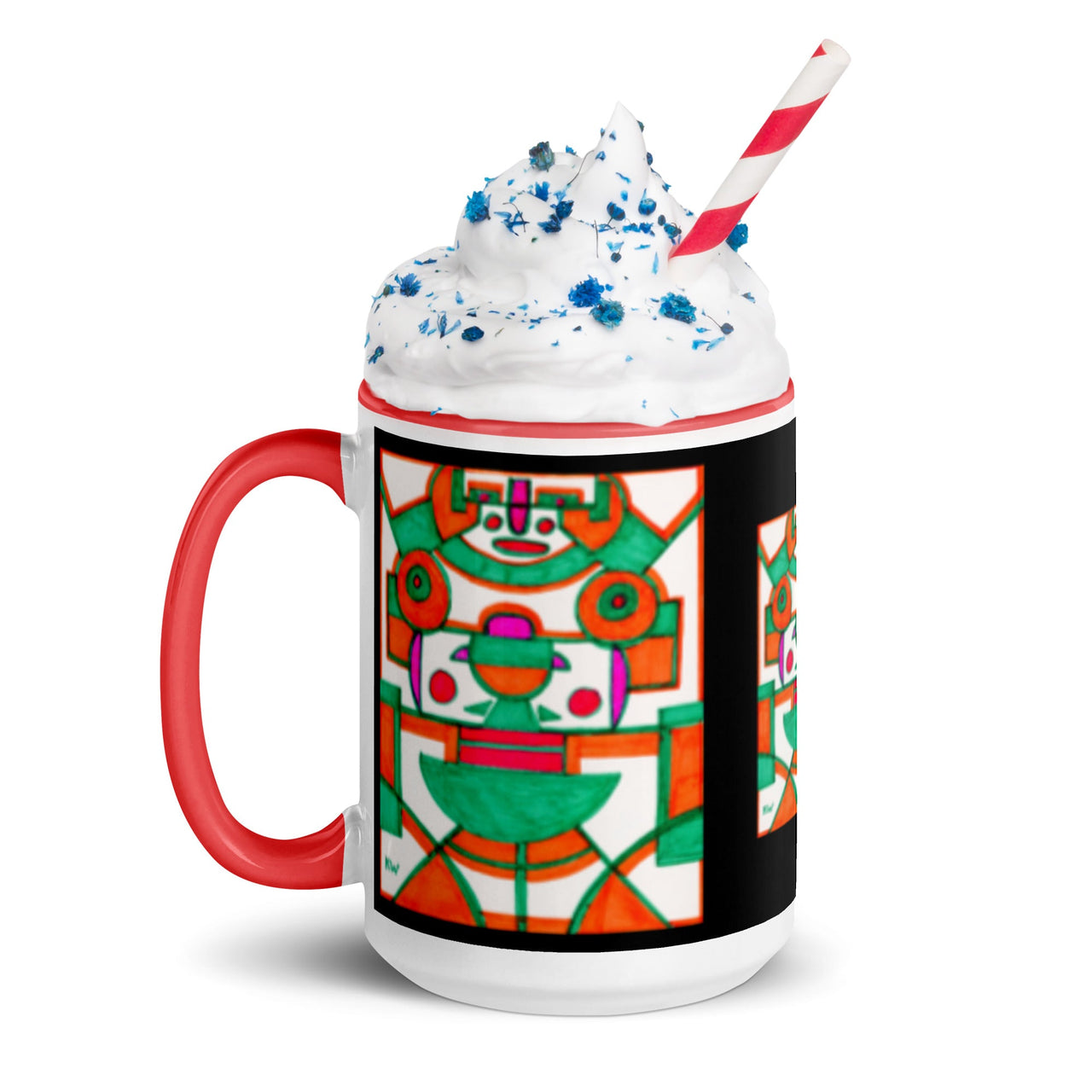 KW Gallery: Color Burst Mug 15 ☕🌈 - Winter Sunshine Marketplace