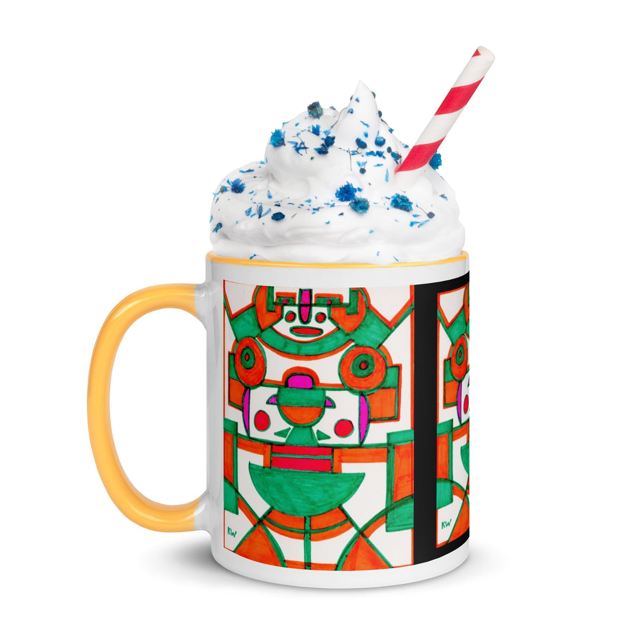 KW Gallery: Color Burst Mug 15 ☕🌈 - Winter Sunshine Marketplace