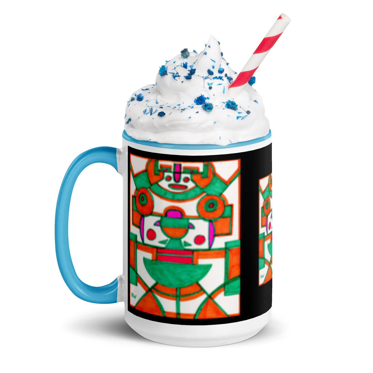 KW Gallery: Color Burst Mug 15 ☕🌈 - Winter Sunshine Marketplace