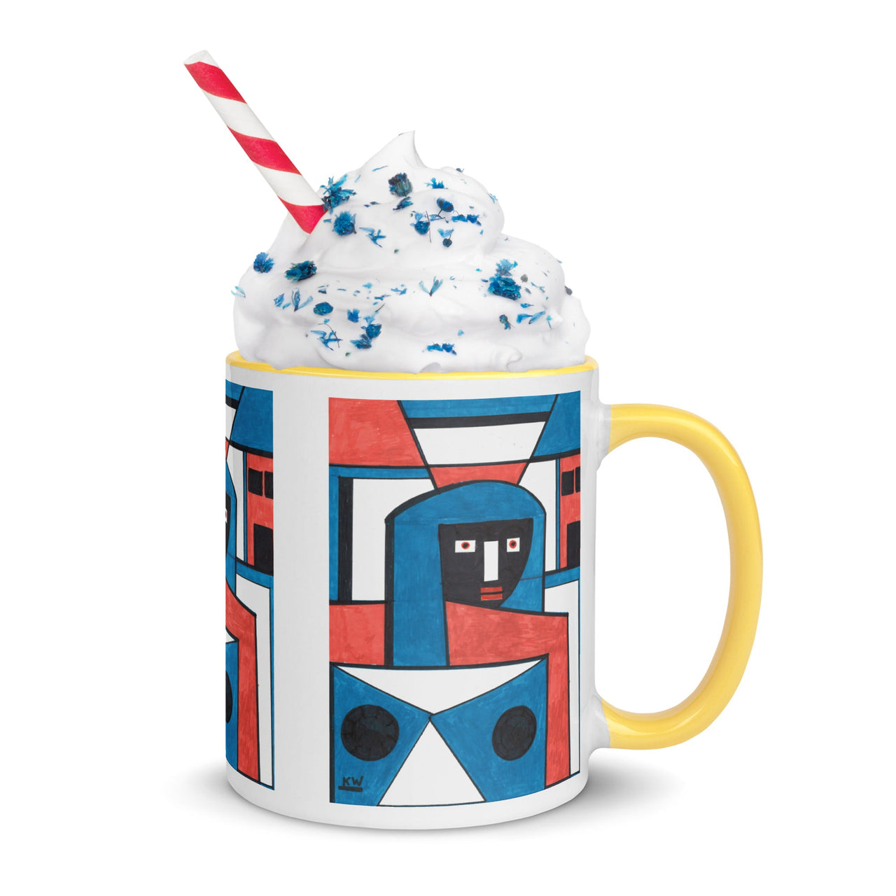 KW Gallery: Color Burst Mug 2 ☕🌈 - Winter Sunshine Marketplace