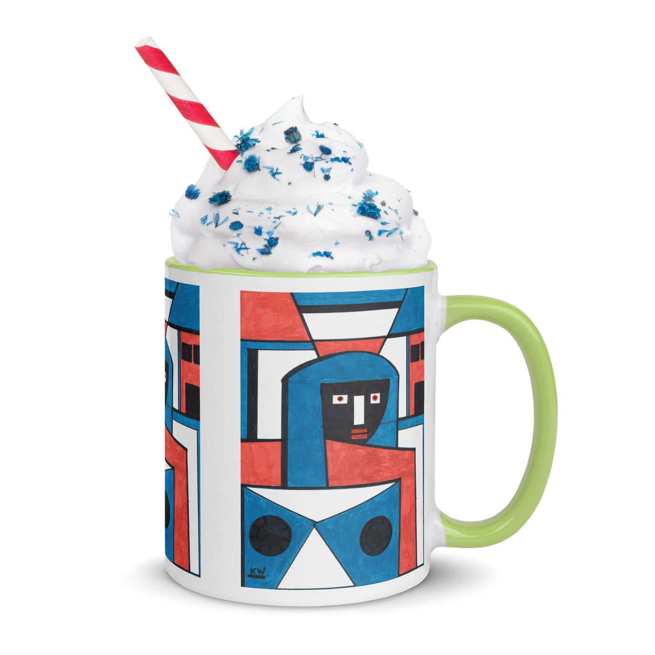 KW Gallery: Color Burst Mug 2 ☕🌈 - Winter Sunshine Marketplace