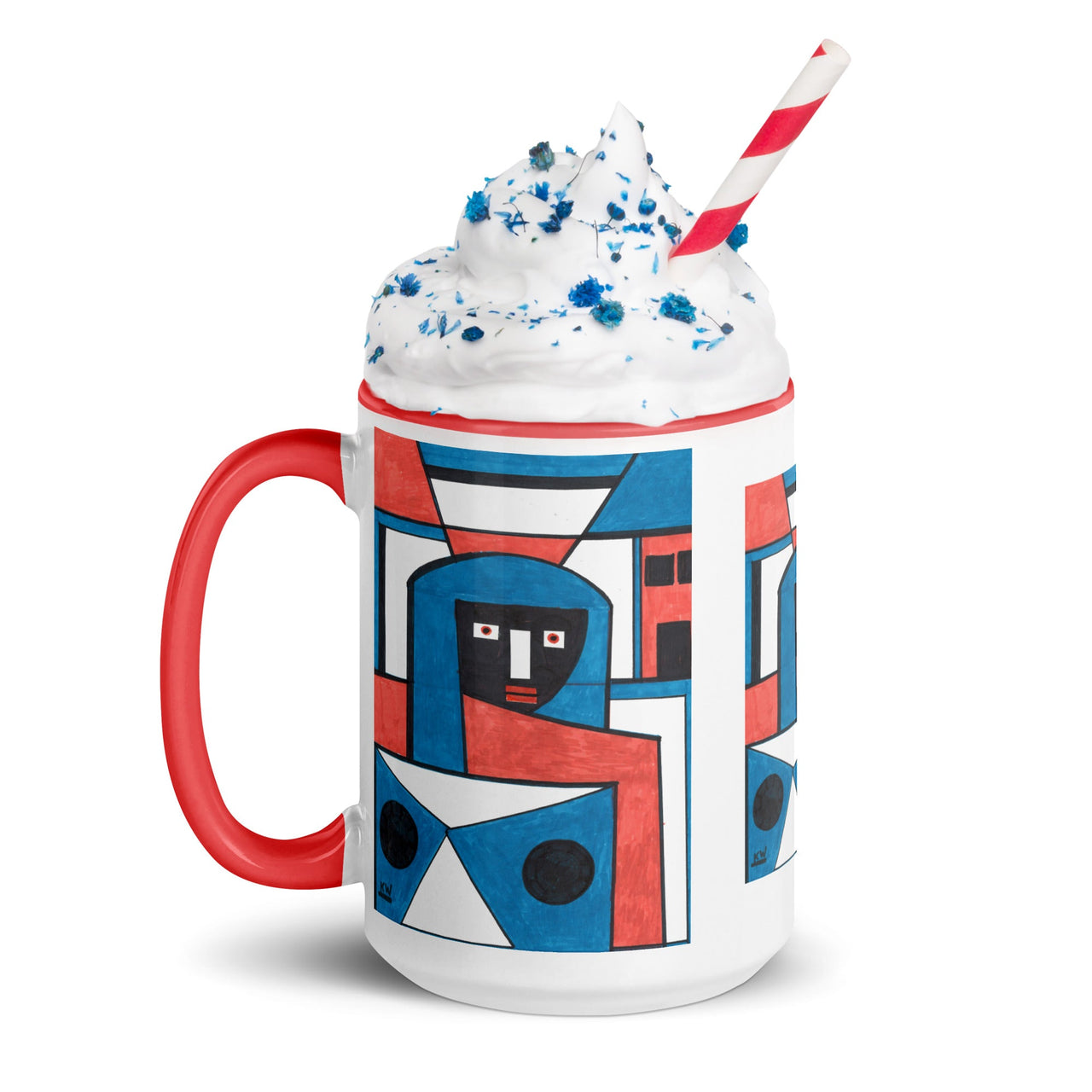 KW Gallery: Color Burst Mug 2 ☕🌈 - Winter Sunshine Marketplace