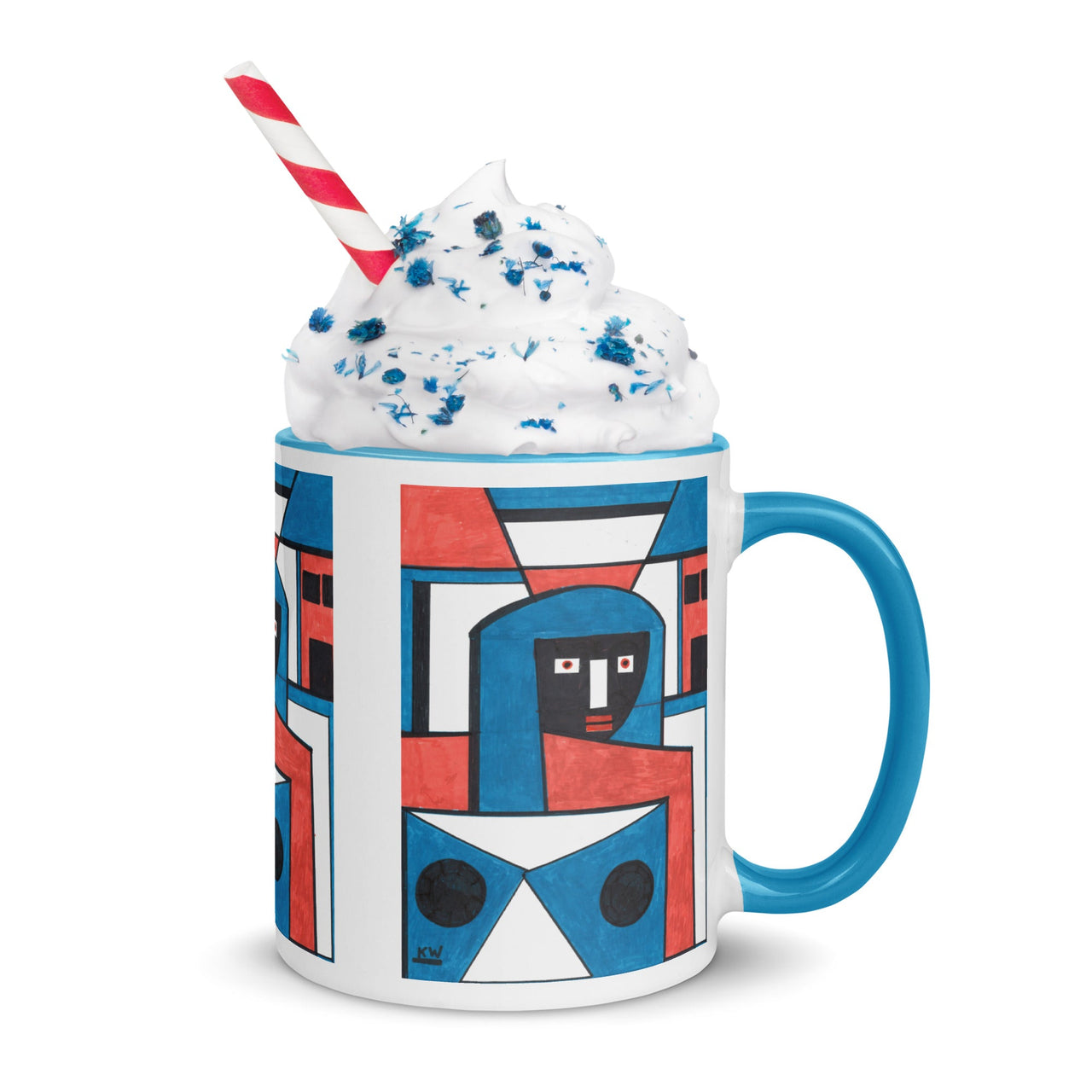 KW Gallery: Color Burst Mug 2 ☕🌈 - Winter Sunshine Marketplace