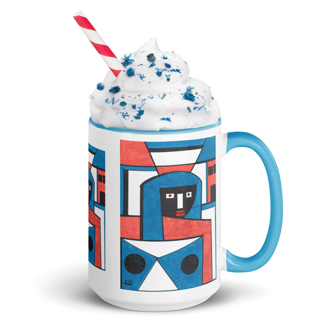 KW Gallery: Color Burst Mug 2 ☕🌈 - Winter Sunshine Marketplace