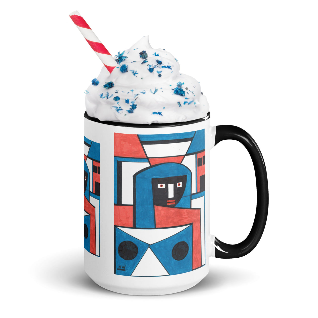 KW Gallery: Color Burst Mug 2 ☕🌈 - Winter Sunshine Marketplace