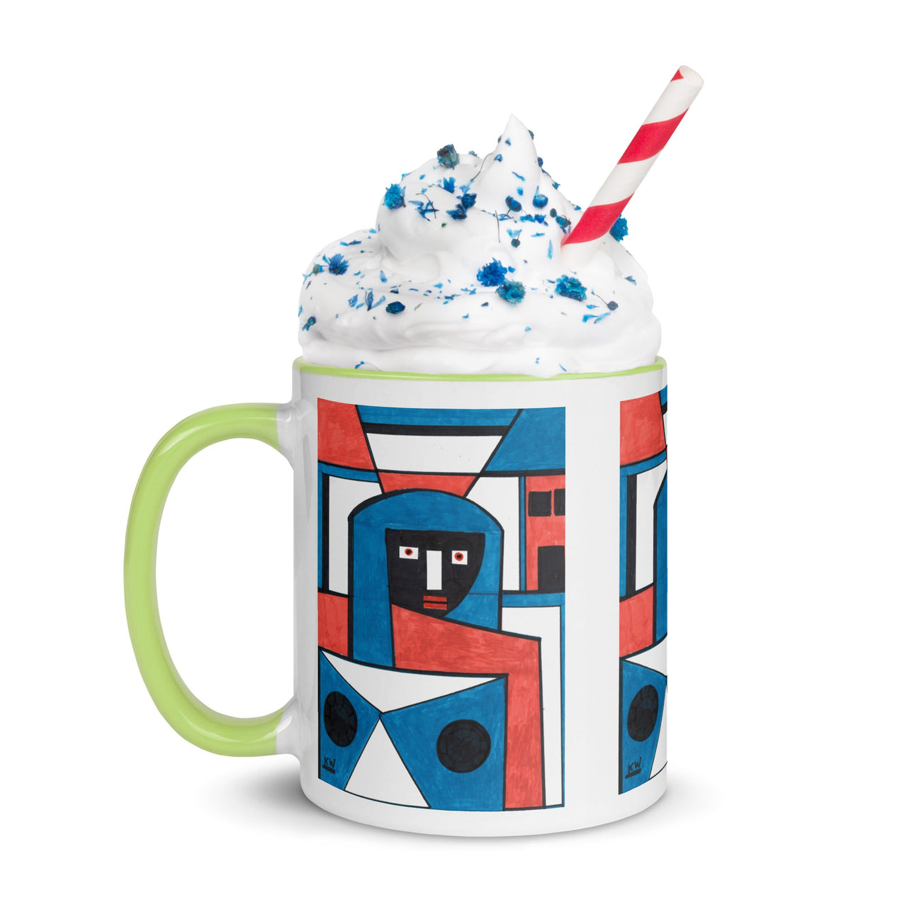 KW Gallery: Color Burst Mug 2 ☕🌈 - Winter Sunshine Marketplace