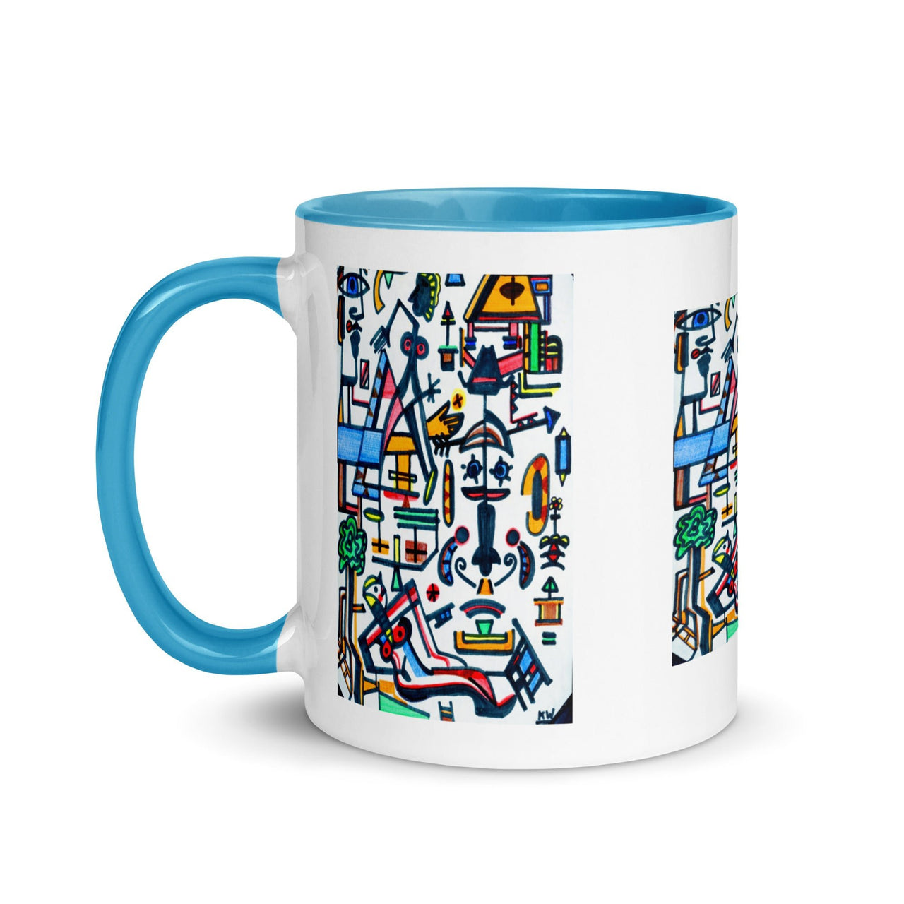 KW Gallery: Color Burst Mug 26 ☕🌈 - Winter Sunshine Marketplace