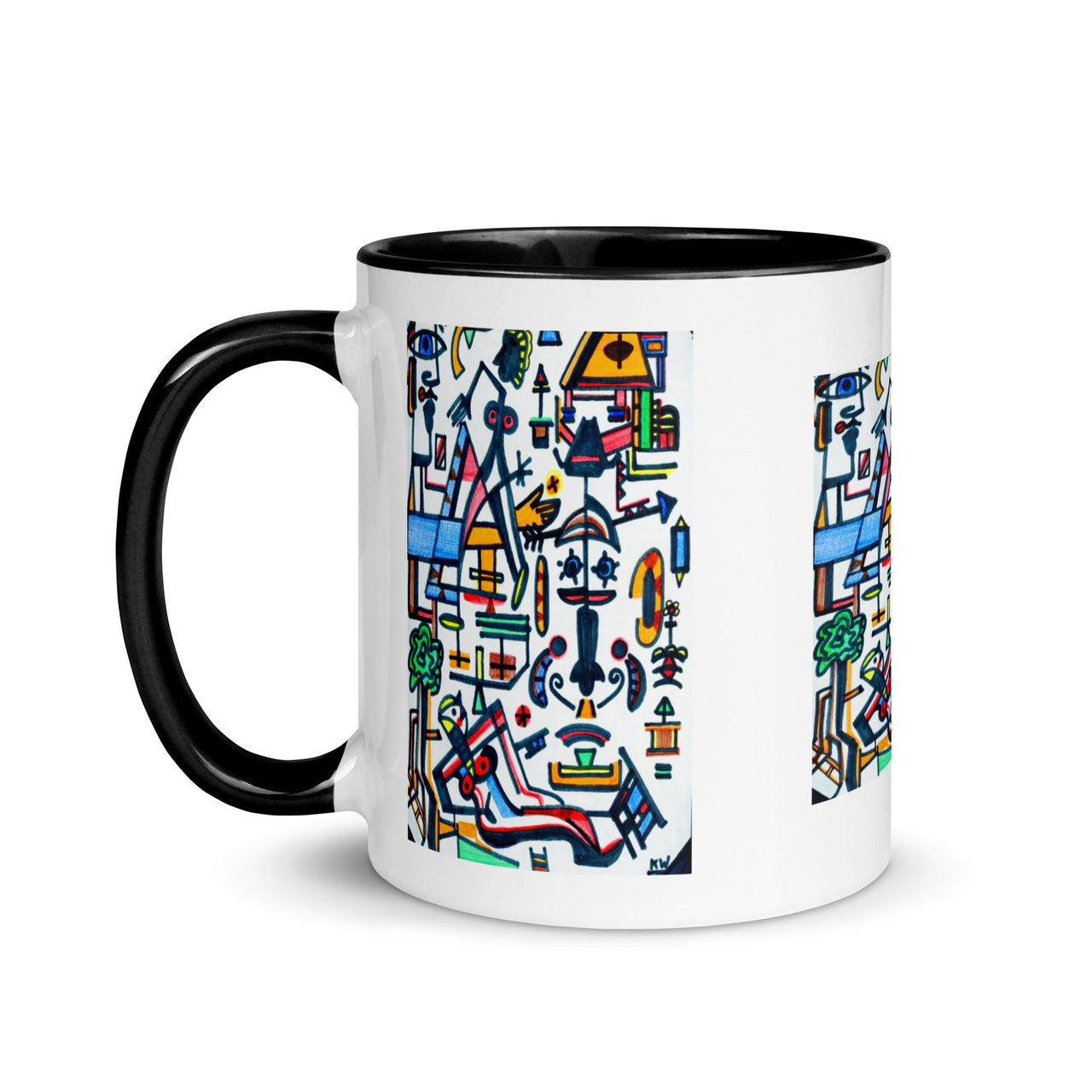 KW Gallery: Color Burst Mug 26 ☕🌈 - Winter Sunshine Marketplace