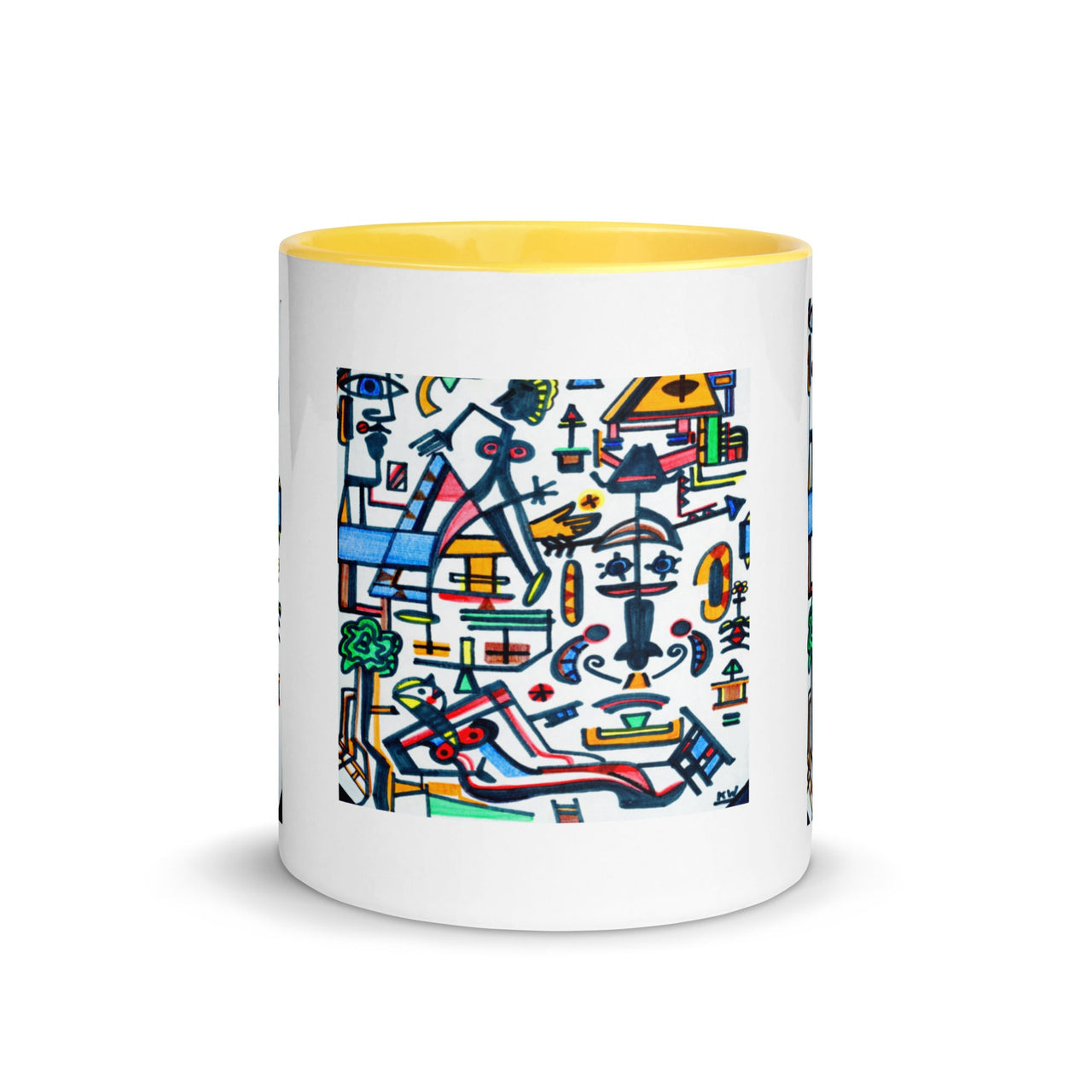KW Gallery: Color Burst Mug 26 ☕🌈 - Winter Sunshine Marketplace