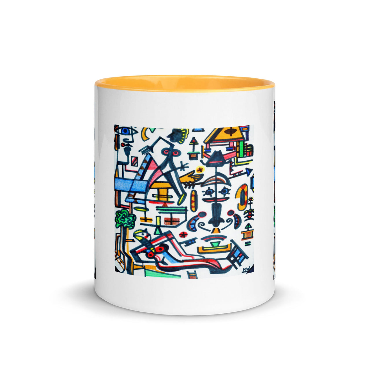 KW Gallery: Color Burst Mug 26 ☕🌈 - Winter Sunshine Marketplace