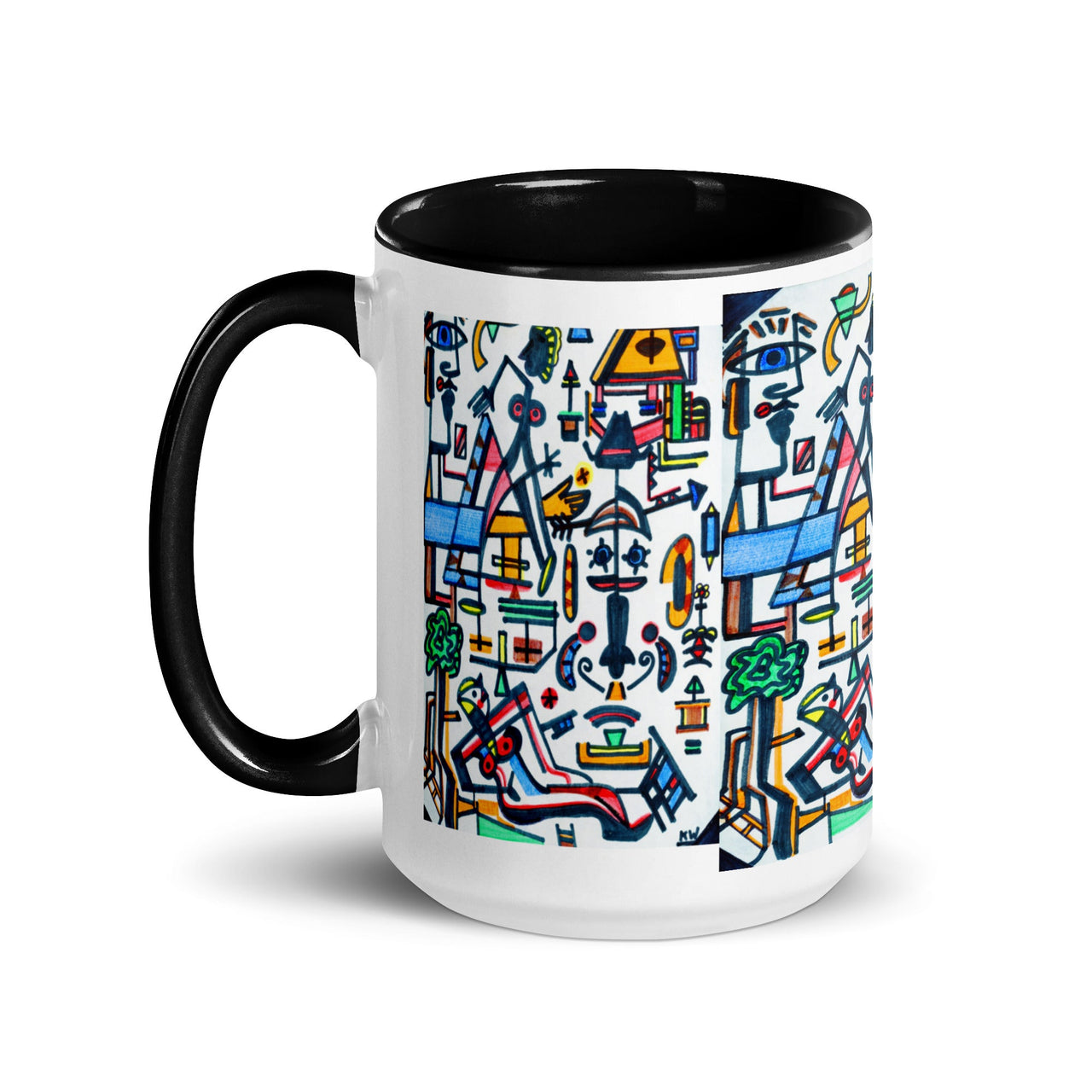 KW Gallery: Color Burst Mug 26 ☕🌈 - Winter Sunshine Marketplace