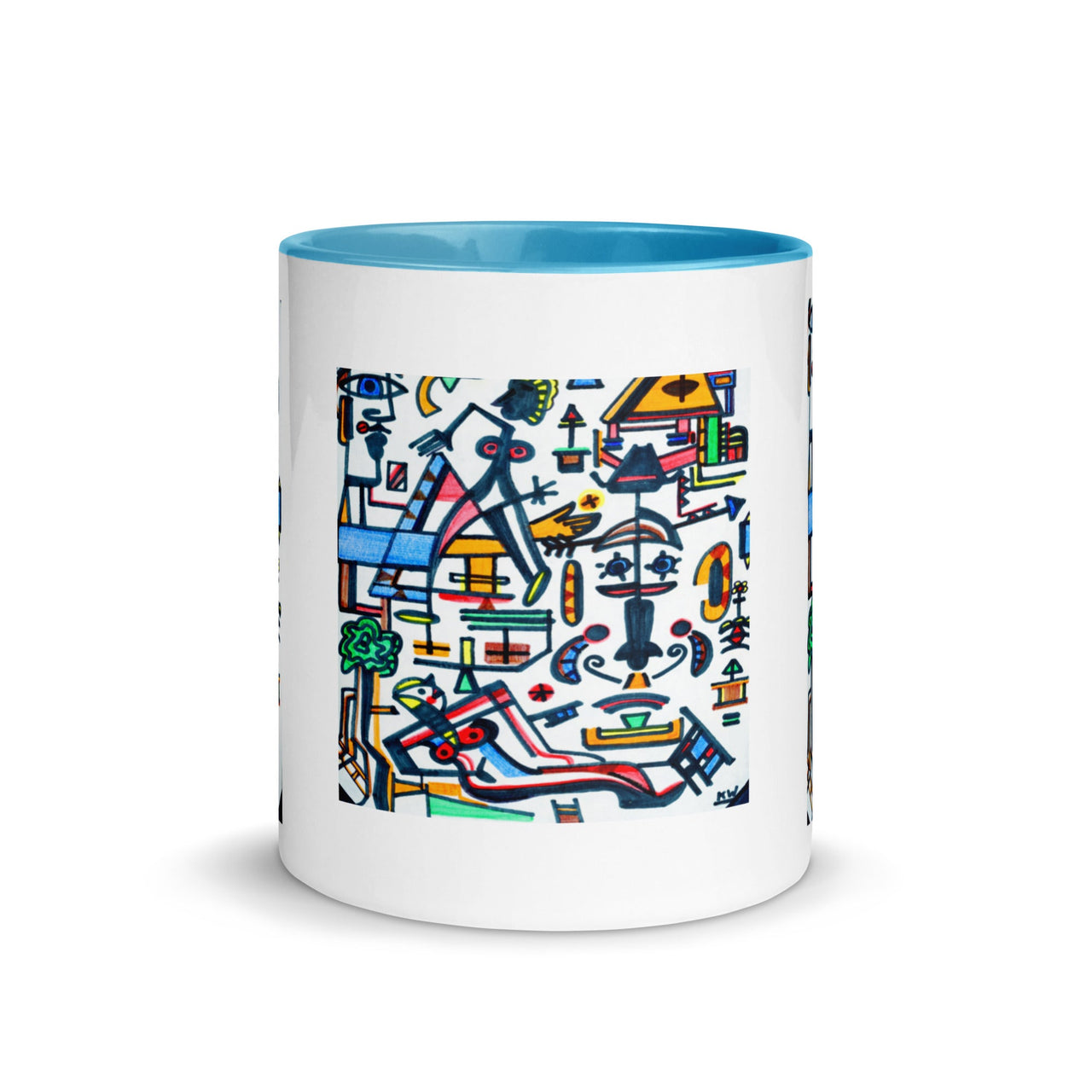 KW Gallery: Color Burst Mug 26 ☕🌈 - Winter Sunshine Marketplace