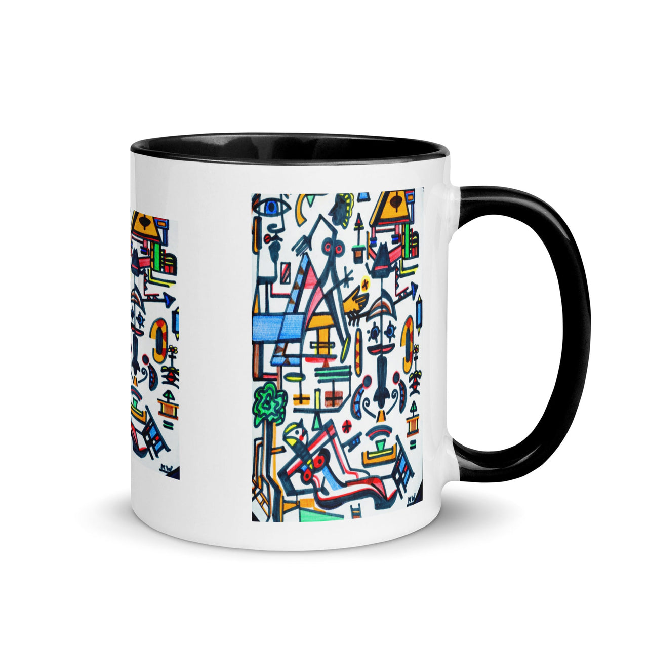 KW Gallery: Color Burst Mug 26 ☕🌈 - Winter Sunshine Marketplace