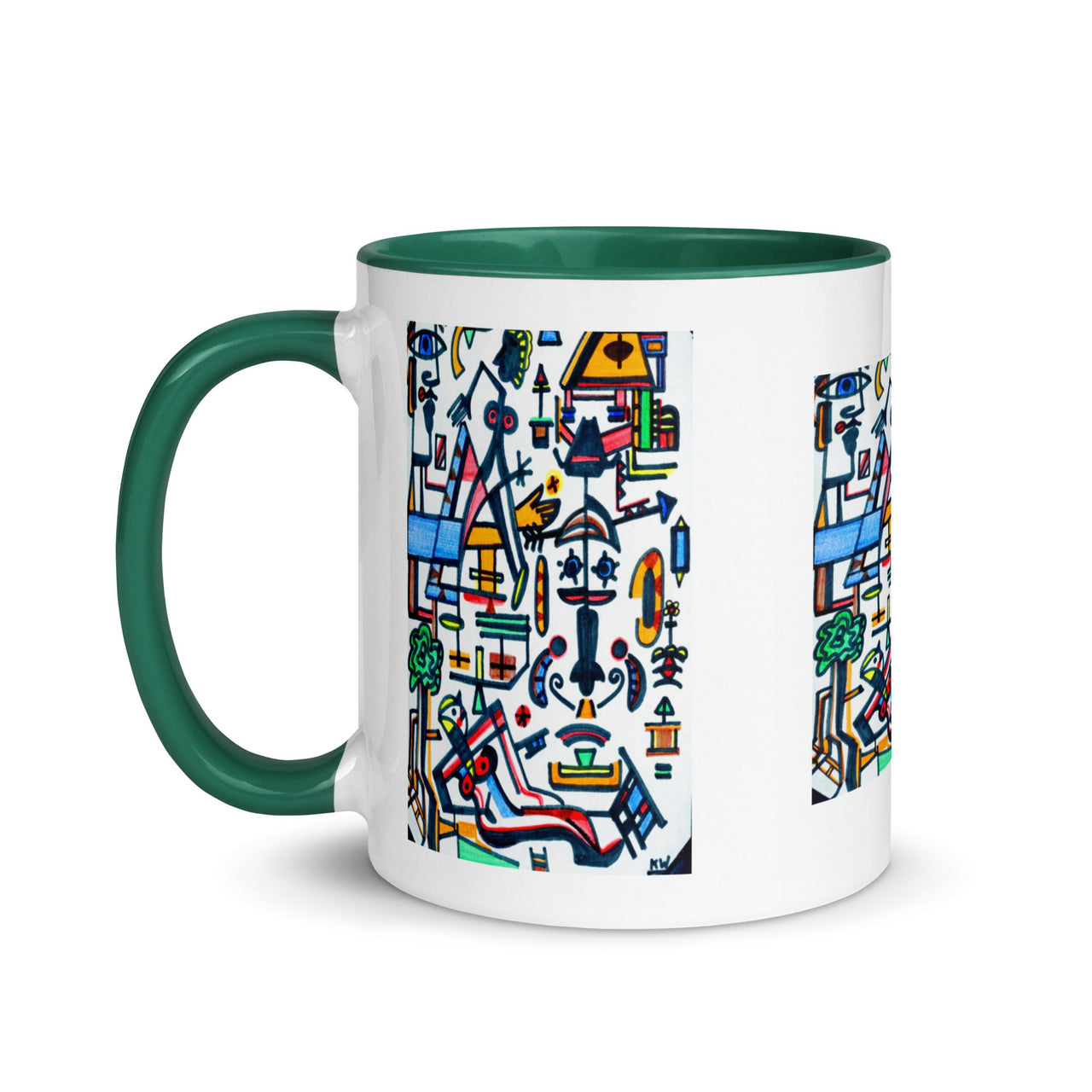 KW Gallery: Color Burst Mug 26 ☕🌈 - Winter Sunshine Marketplace