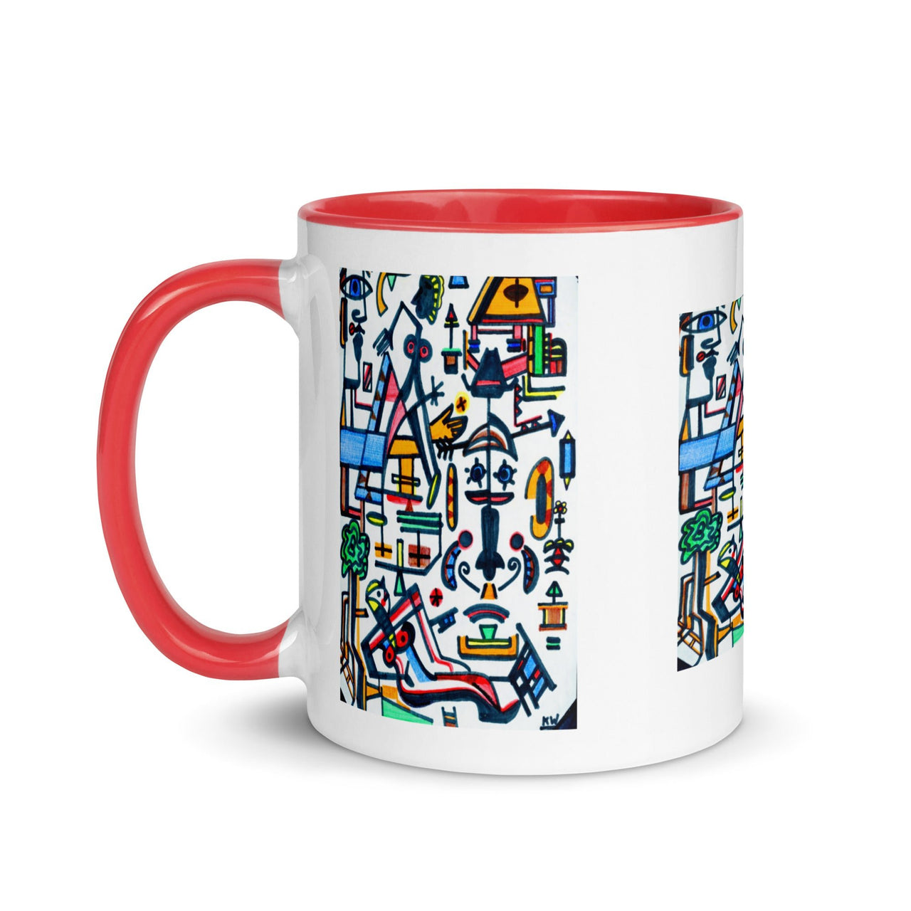KW Gallery: Color Burst Mug 26 ☕🌈 - Winter Sunshine Marketplace