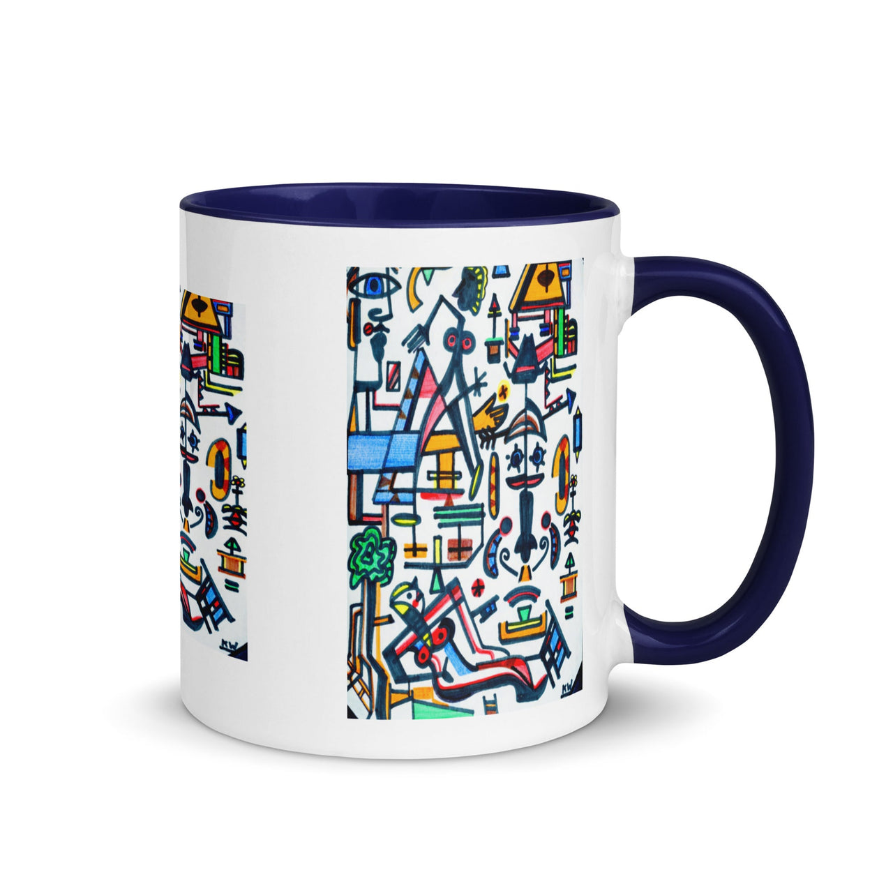 KW Gallery: Color Burst Mug 26 ☕🌈 - Winter Sunshine Marketplace