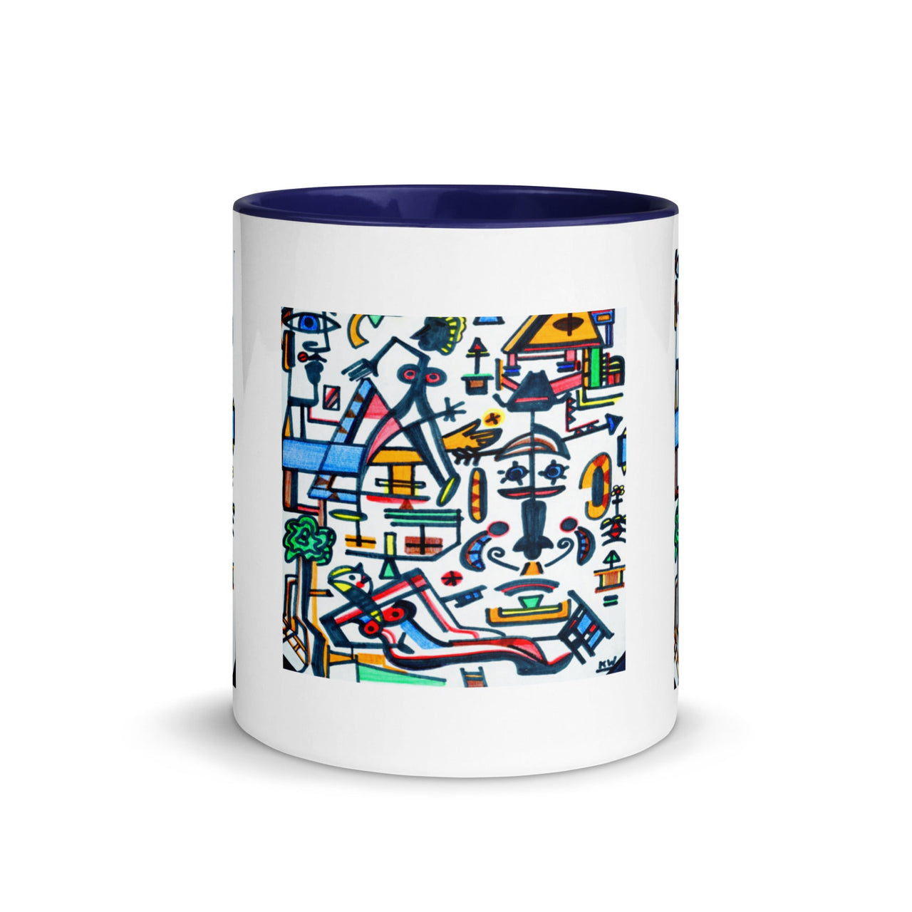 KW Gallery: Color Burst Mug 26 ☕🌈 - Winter Sunshine Marketplace