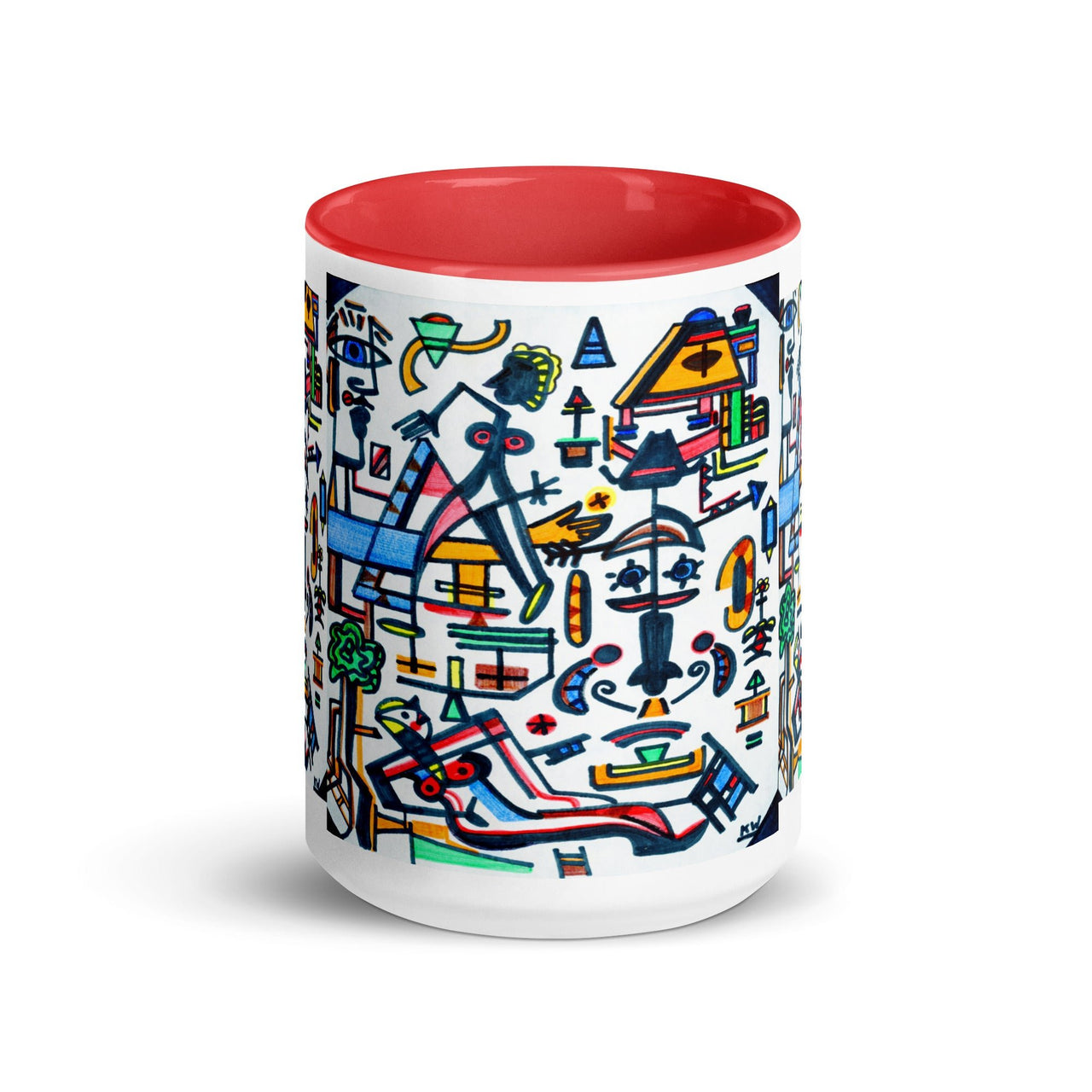 KW Gallery: Color Burst Mug 26 ☕🌈 - Winter Sunshine Marketplace