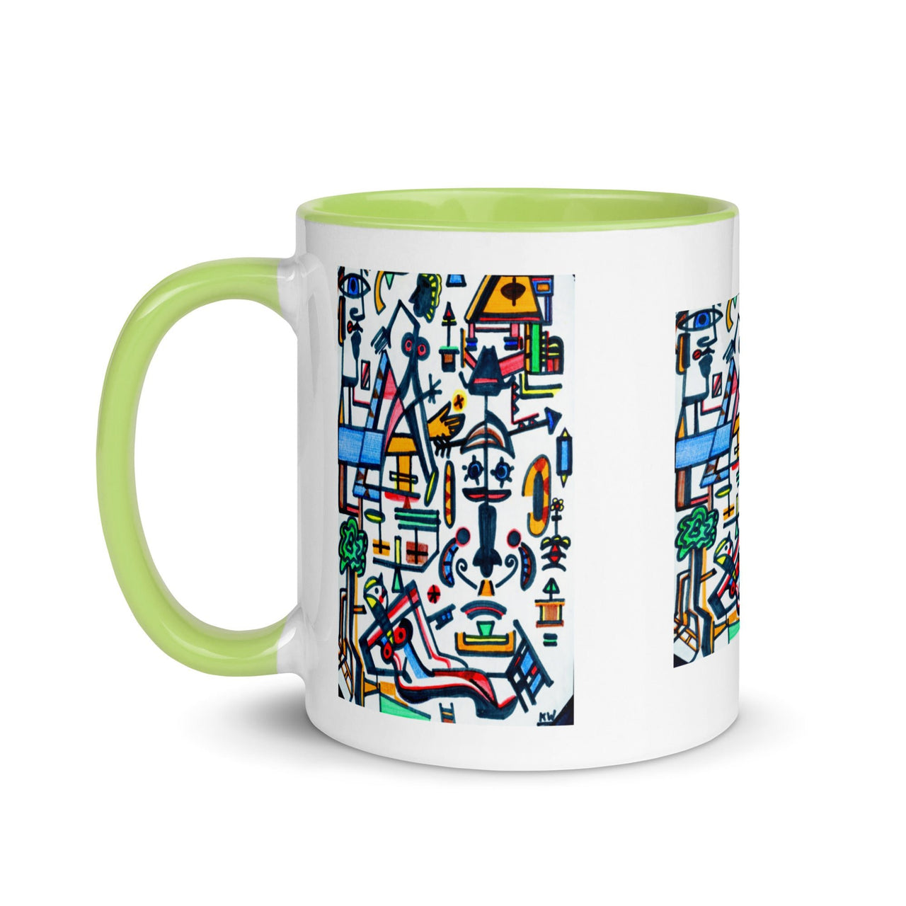 KW Gallery: Color Burst Mug 26 ☕🌈 - Winter Sunshine Marketplace