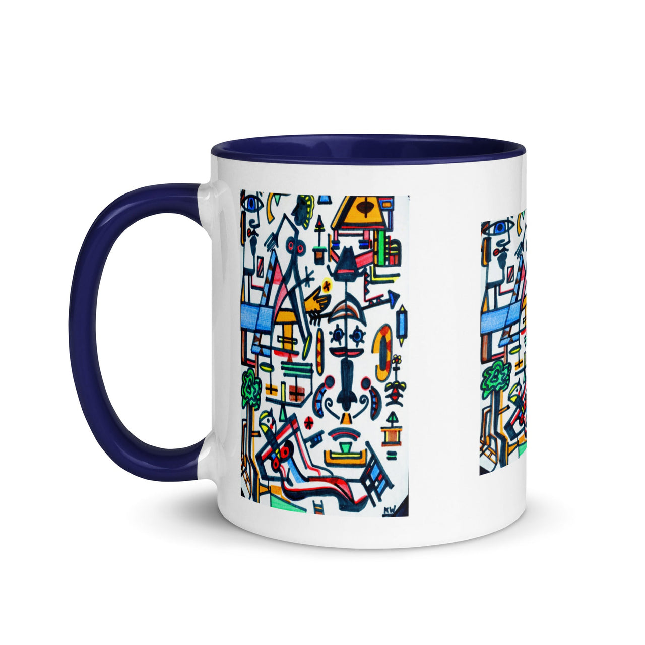 KW Gallery: Color Burst Mug 26 ☕🌈 - Winter Sunshine Marketplace