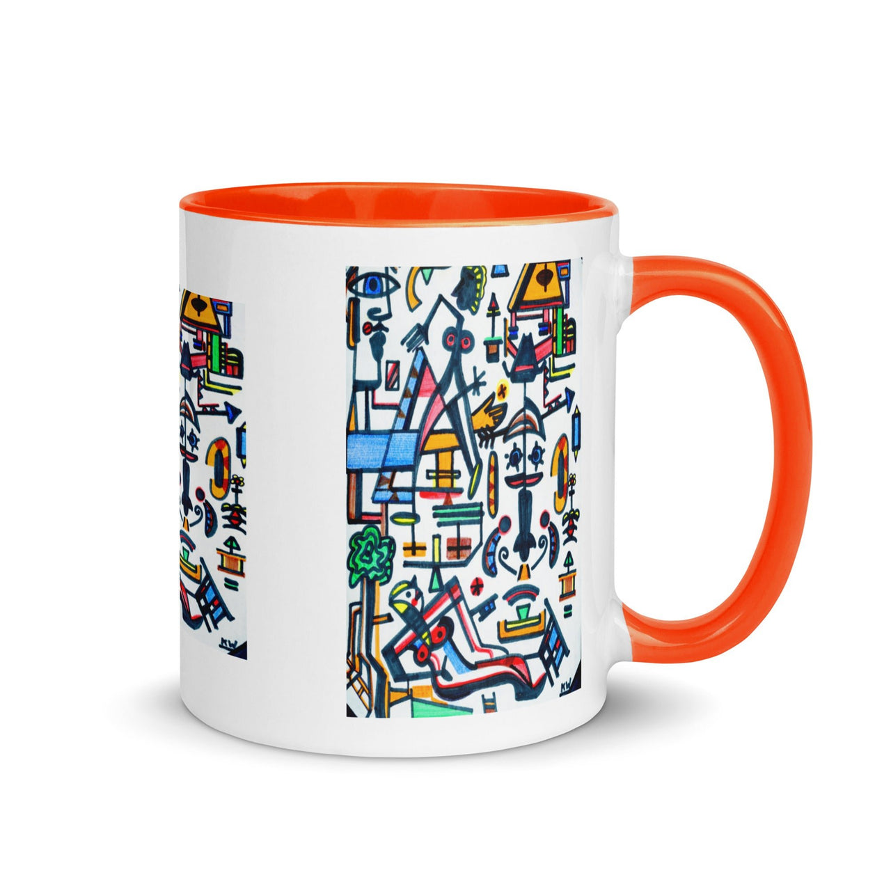KW Gallery: Color Burst Mug 26 ☕🌈 - Winter Sunshine Marketplace