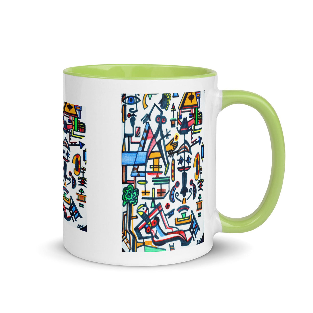 KW Gallery: Color Burst Mug 26 ☕🌈 - Winter Sunshine Marketplace