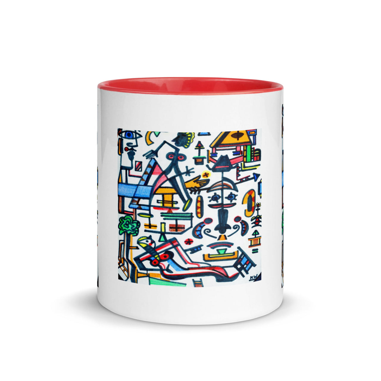 KW Gallery: Color Burst Mug 26 ☕🌈 - Winter Sunshine Marketplace