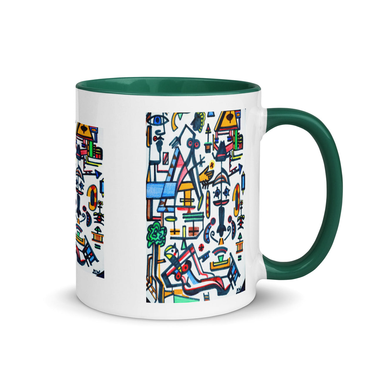 KW Gallery: Color Burst Mug 26 ☕🌈 - Winter Sunshine Marketplace