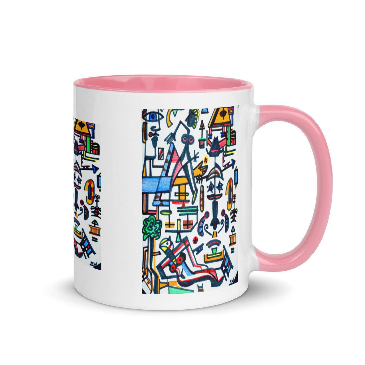 KW Gallery: Color Burst Mug 26 ☕🌈 - Winter Sunshine Marketplace