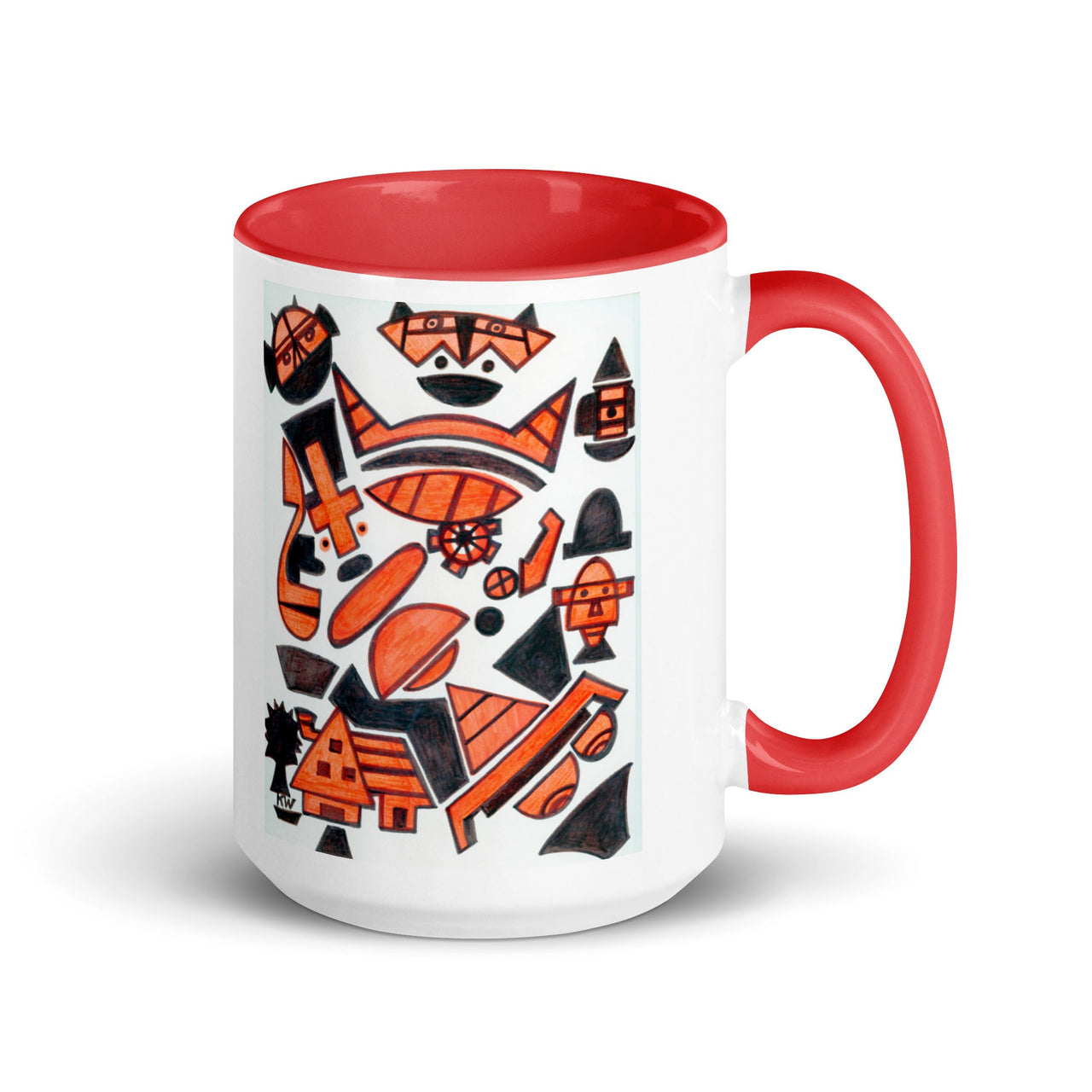 KW Gallery: Color Burst Mug 28 ☕🌈 - Winter Sunshine Marketplace