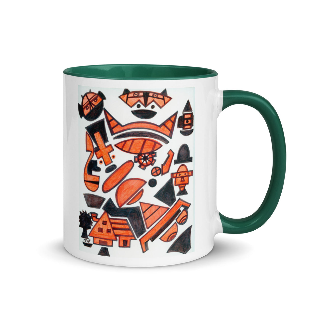 KW Gallery: Color Burst Mug 28 ☕🌈 - Winter Sunshine Marketplace